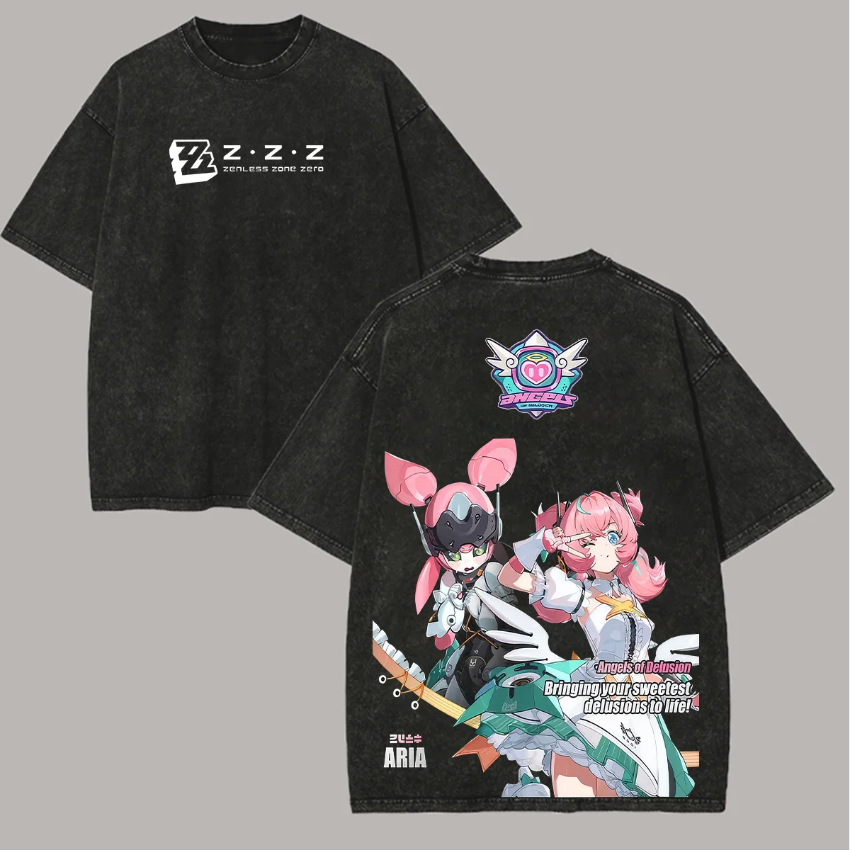 Zenless Zone Zero Unisex Washed T-Shirt 