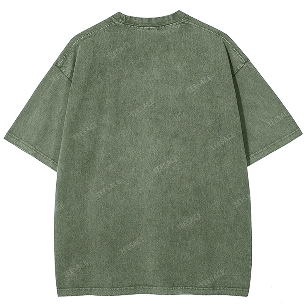VINTAGE Unisex-Adult TEE | EAGLES KOBE Classic Washed Denim