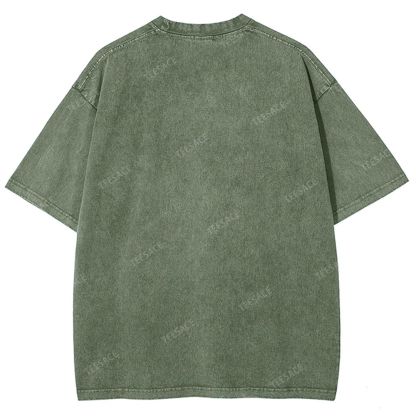 VINTAGE Unisex-Adult TEE | EAGLES KOBE Classic Washed Denim