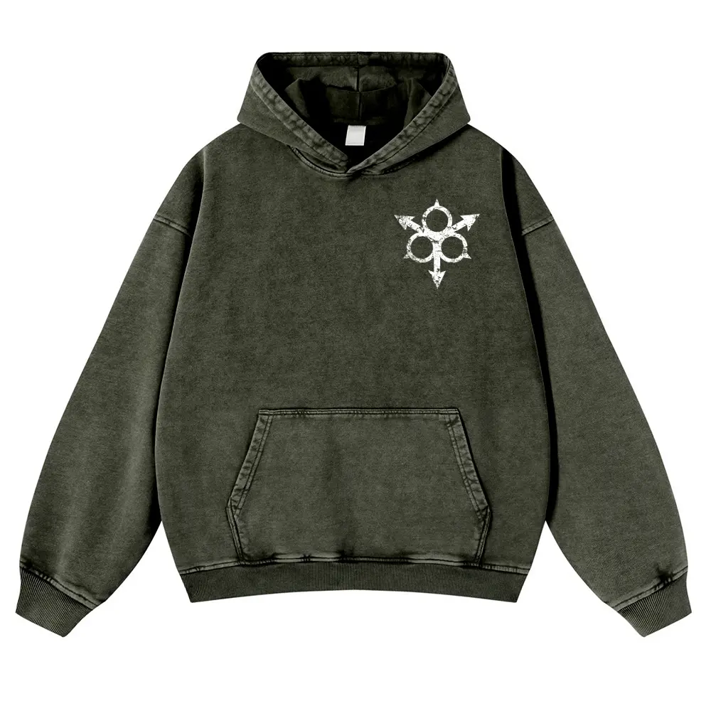 Warhammer 40k Vintage Unisex Washed Hoodies 
