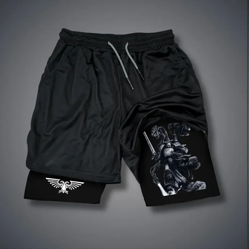 Warhammer 40,000 Print Men's Fitness Shorts
