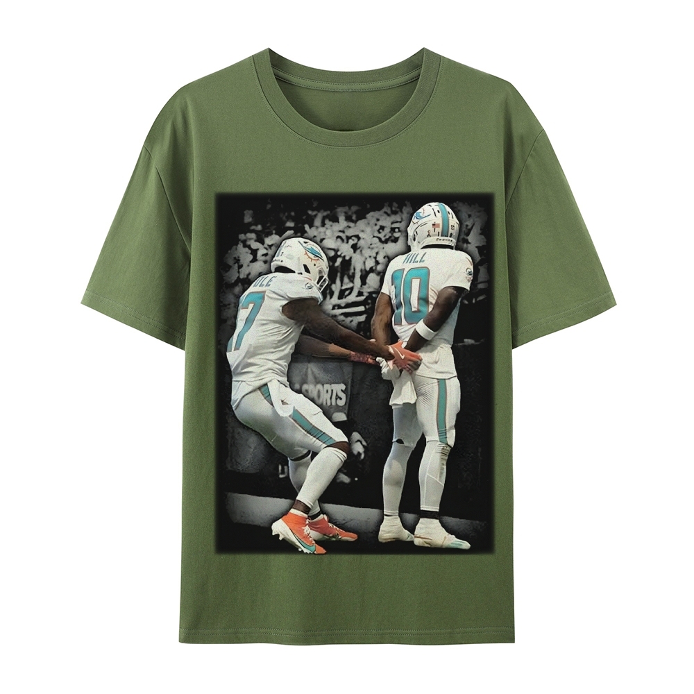 Vintage Style Unisex-Adult Cotton TYREEK HILL TEE 2.0