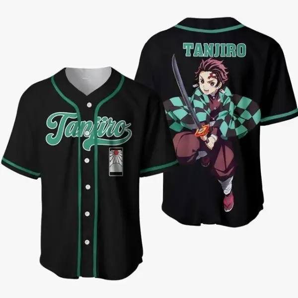 Demon Slayer Tanjiro Baseball Jersey