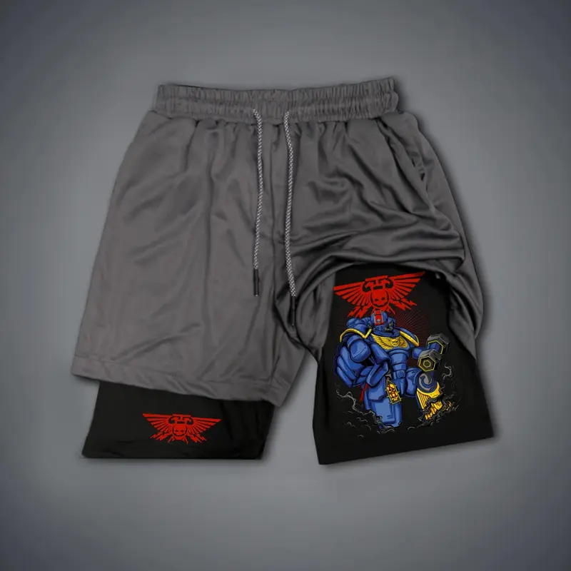 Warhammer 40,000 Print Men's Fitness Shorts