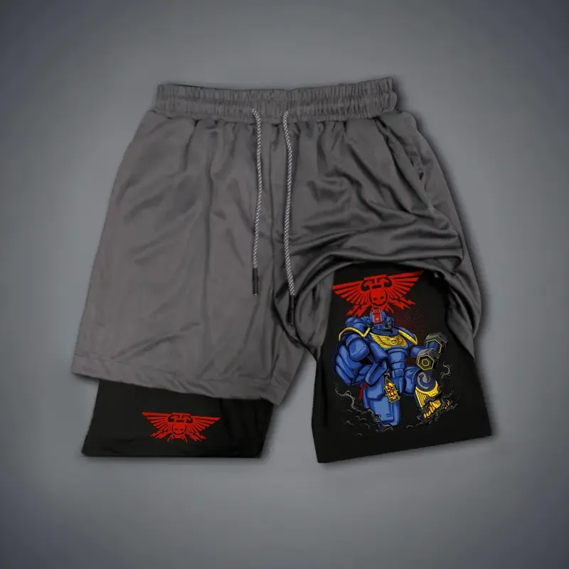 Warhammer 40k Print Men's Fitness Shorts