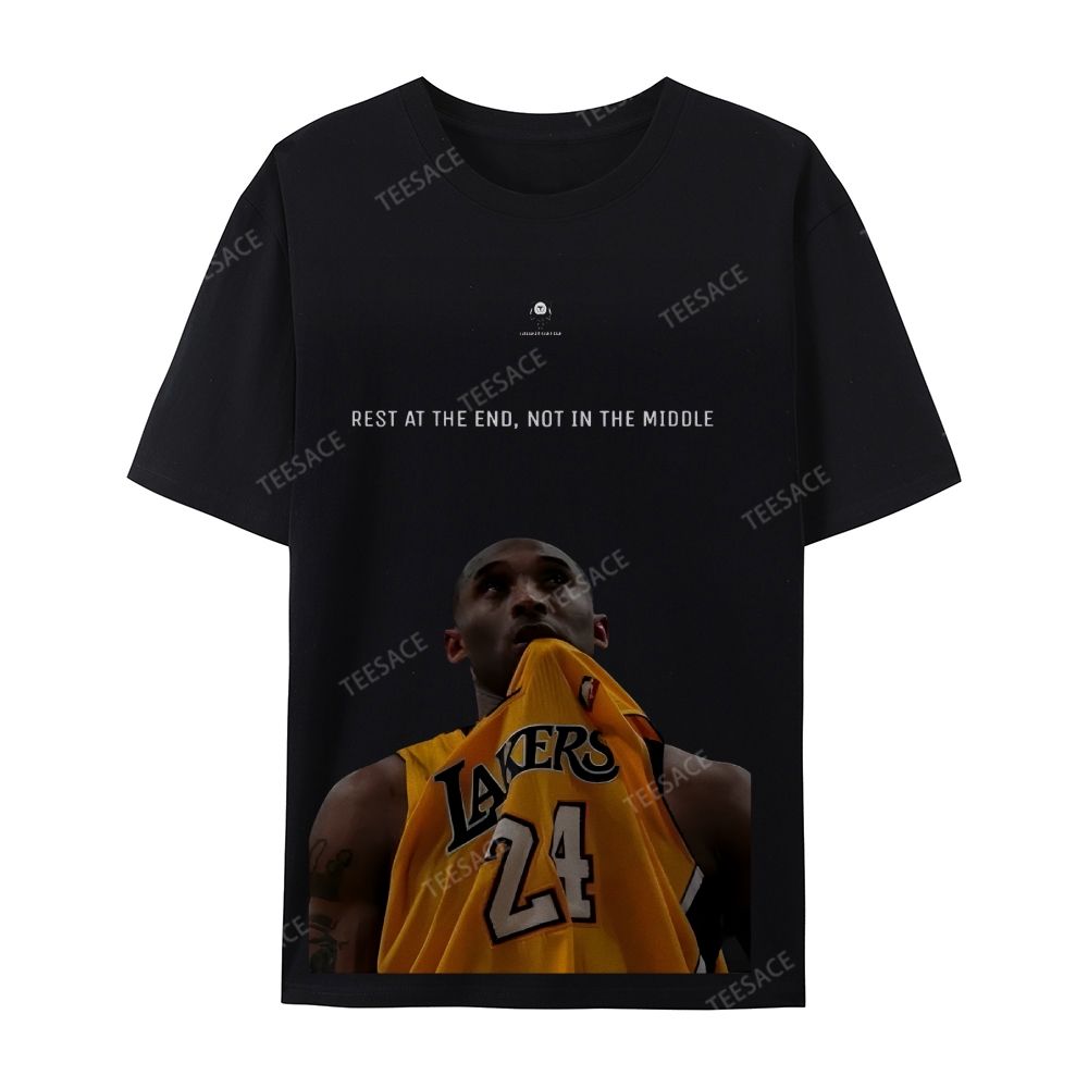 KOBE Vintage Tee Unisex-Adult Oversized Washed Cotton T-Shirt 