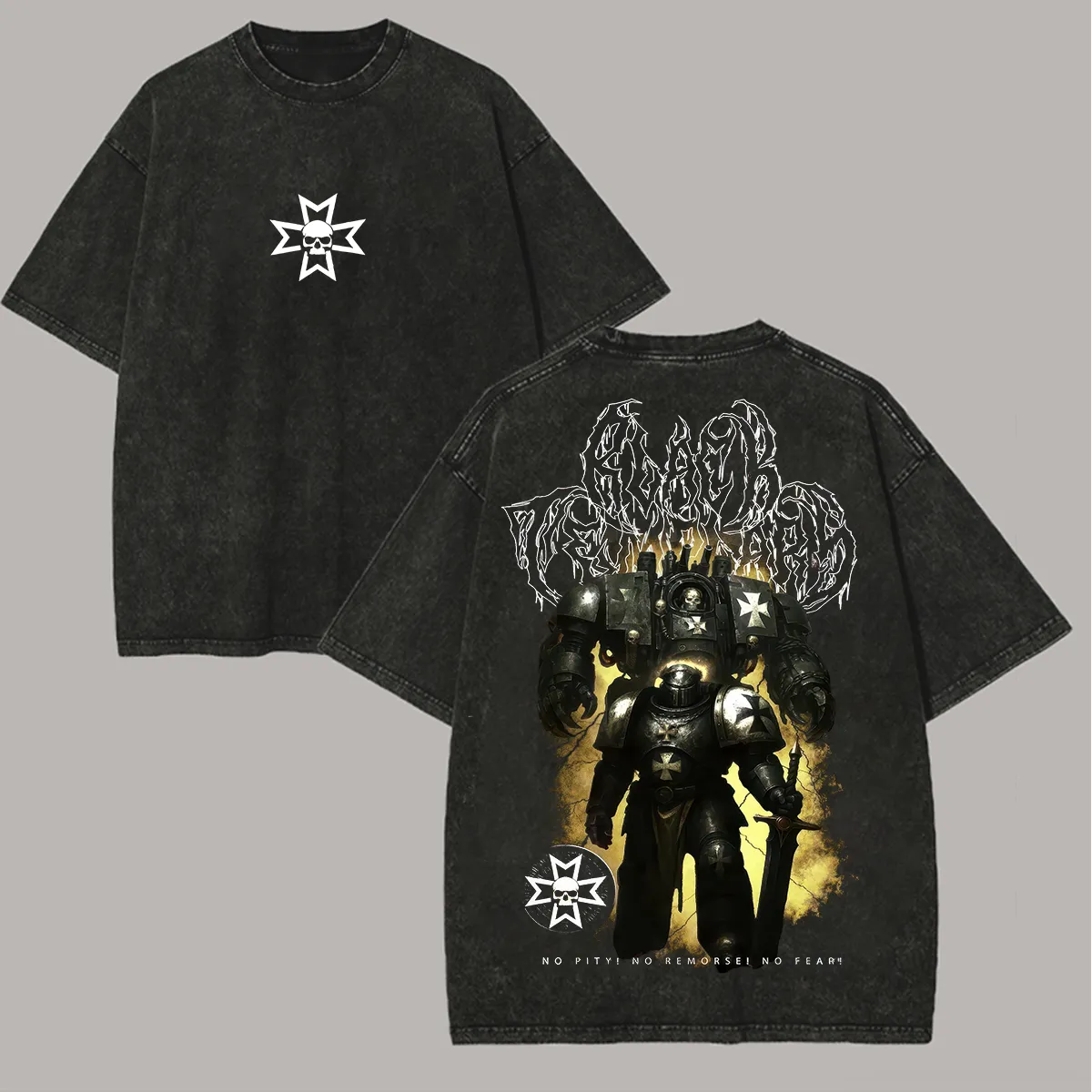 Warhammer 40K Printed Unisex Washed T-Shirt