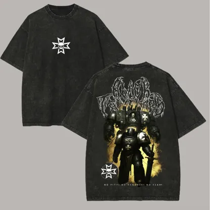 Warhammer 40K Printed Unisex Washed T-Shirt