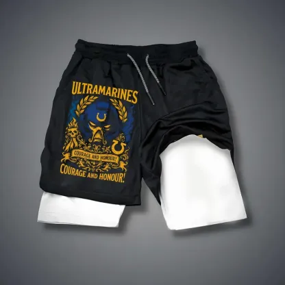 Warhammer 40k Print Men's Fitness Shorts
