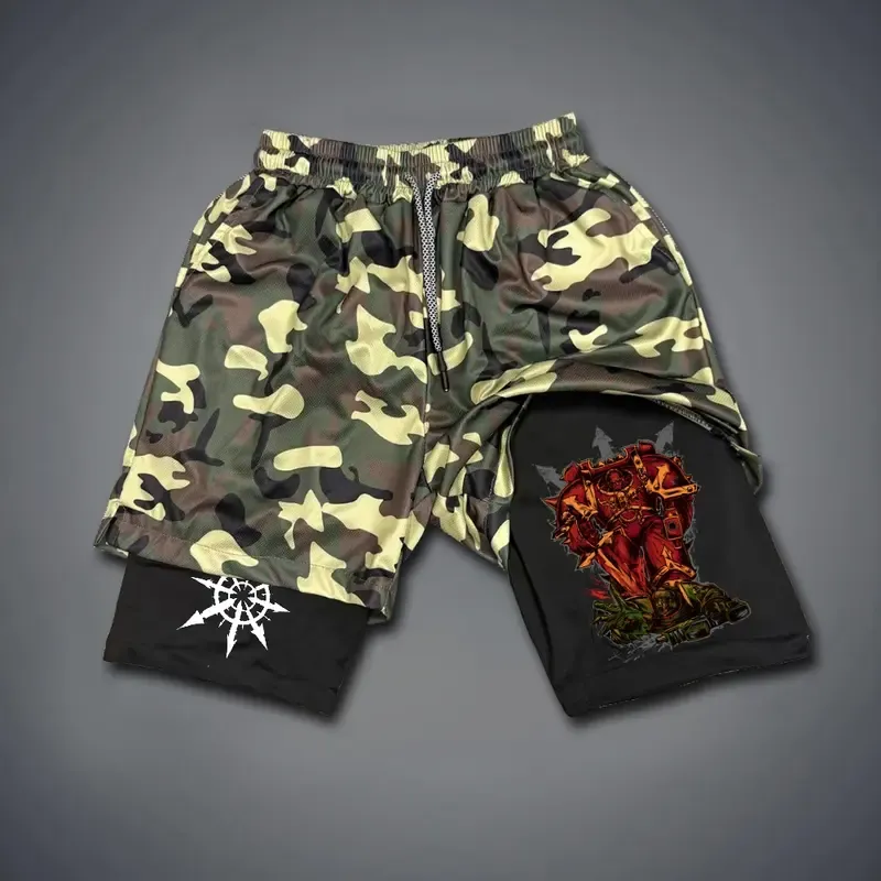 Warhammer 40,000 Print Men's Fitness Shorts