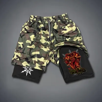 Warhammer 40,000 Print Men's Fitness Shorts