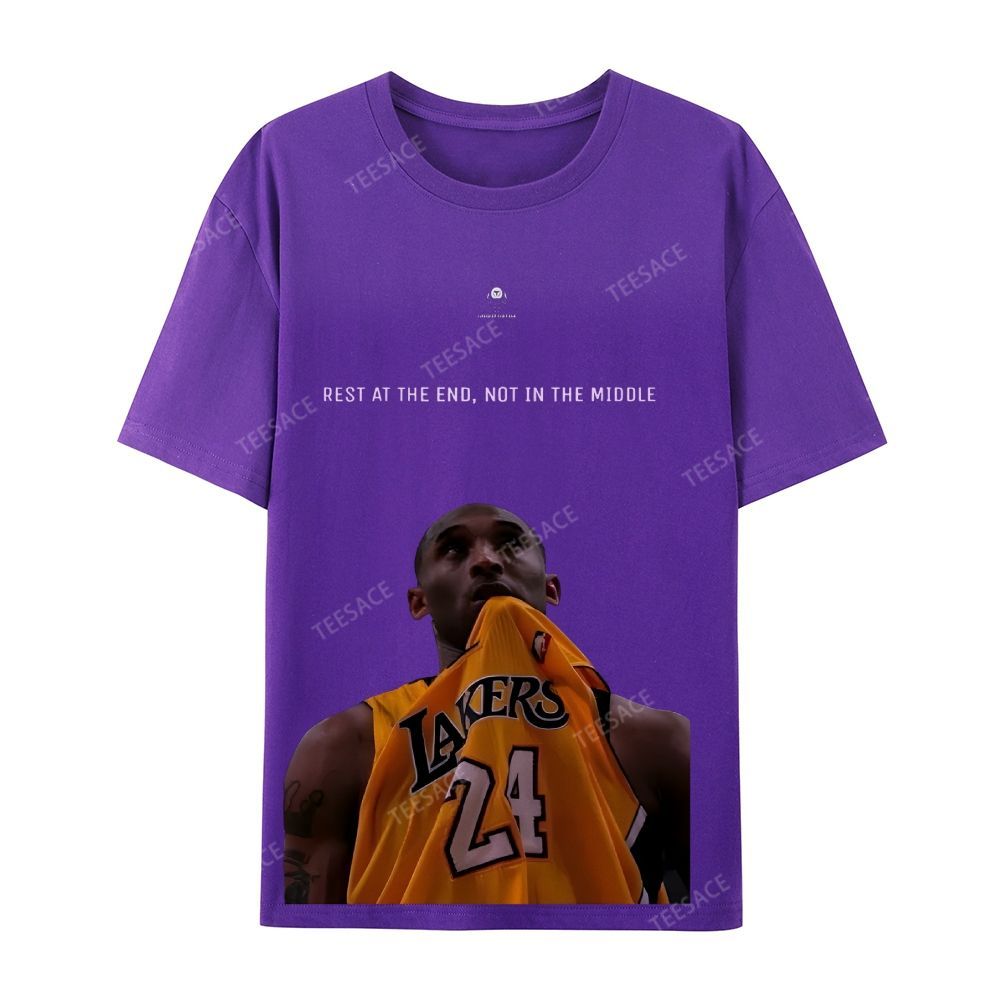 KOBE Vintage Tee Unisex-Adult Oversized Washed Cotton T-Shirt 