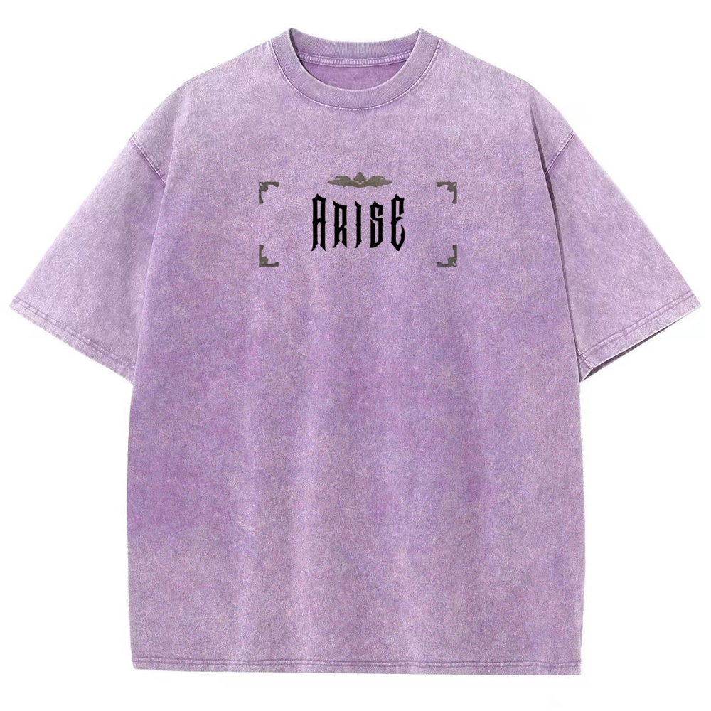 Solo Leveling Igris Printed Unisex Washed T-Shirt