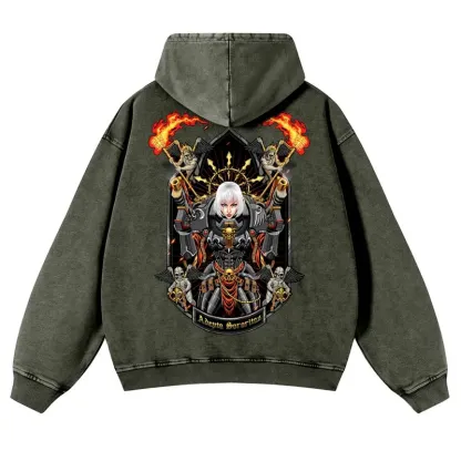 Warhammer 40k Vintage Unisex Washed Hoodies 