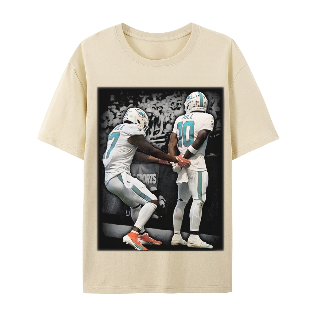 Vintage Style Unisex-Adult Cotton TYREEK HILL TEE 2.0