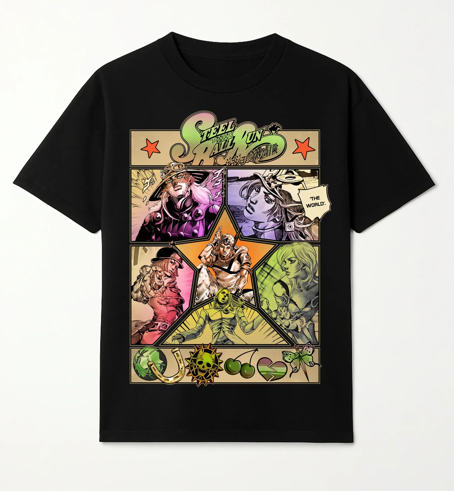 Jojo’s Bizarre Adventure Unisex Cotton T-Shirt