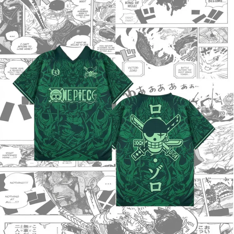 One Piece Anime Football Jersey