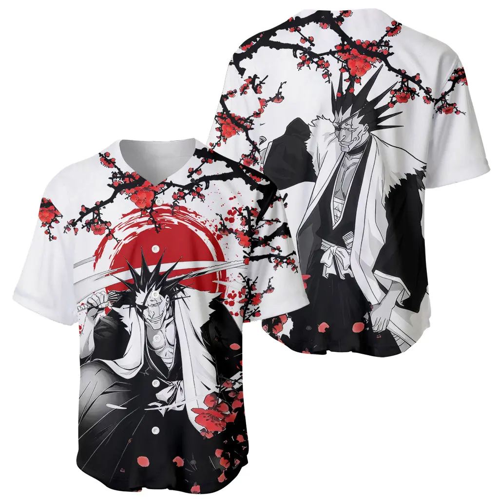 Kenpachi Zaraki Bleach Baseball Jersey
