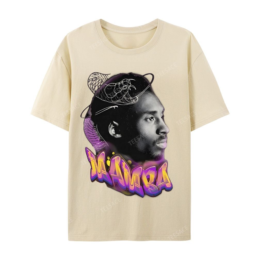  Unisex-Adult Oversized Washed Cotton T-Shirt | KOBE VINTAGE TEE