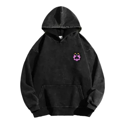 JoJo's Bizarre Adventure Vintage Unisex Washed Hoodie