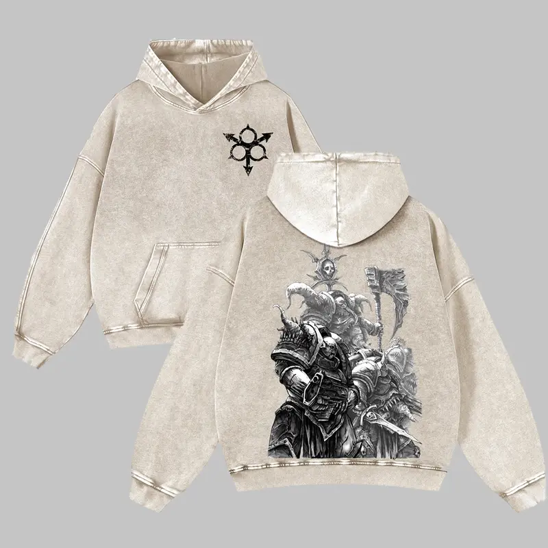 Warhammer 40k Vintage Unisex Washed Hoodies 