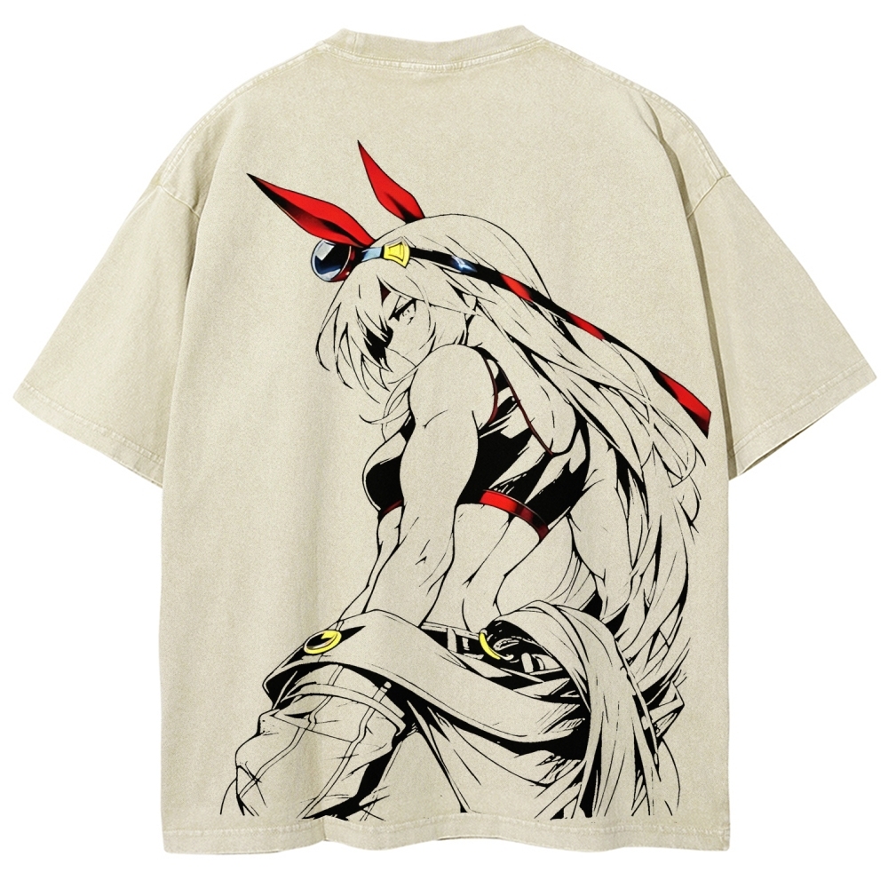 Uma Musume Vintage Unisex Washed T-Shirt
