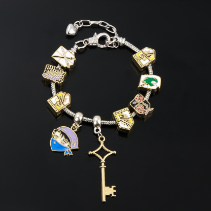 Attack on Titan Charm Bracelet
