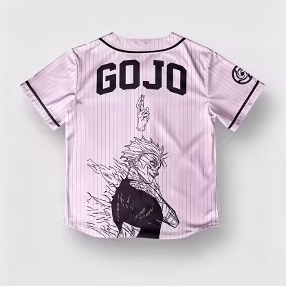 Gojo Satoru Jujutsu Kaisen Baseball Jersey