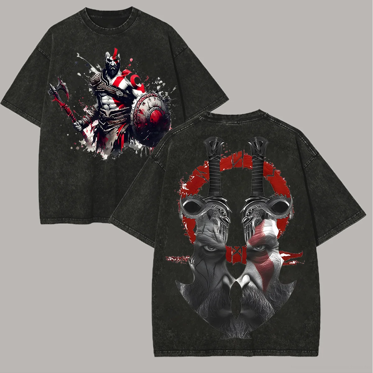 God of War Unisex Washed T-Shirt
