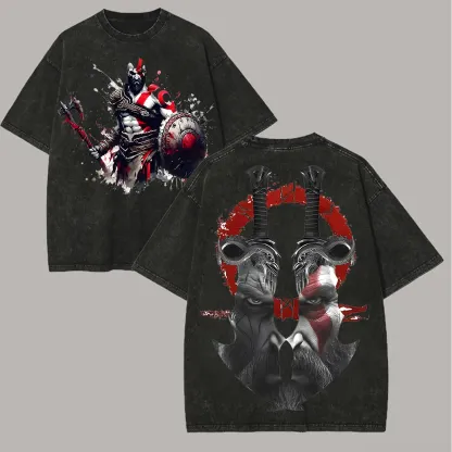 God of War Unisex Washed T-Shirt