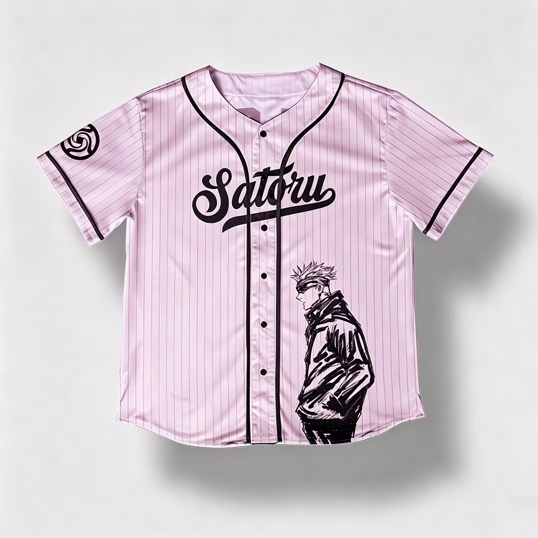 Gojo Satoru Jujutsu Kaisen Baseball Jersey