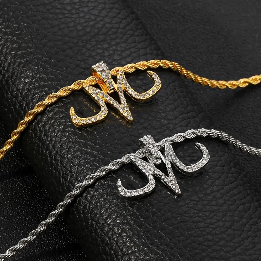 Dragon Ball Majin Buu M with Zircon Necklace