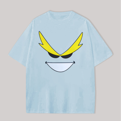 My Hero Academia All Might Printed Oversized Unisex T-shirts