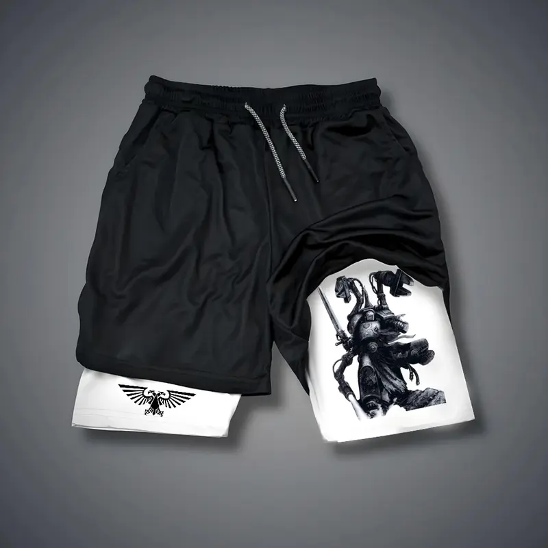 Warhammer 40,000 Print Men's Fitness Shorts