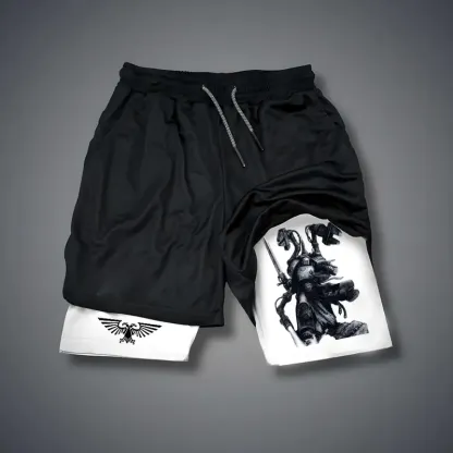 Warhammer 40,000 Print Men's Fitness Shorts