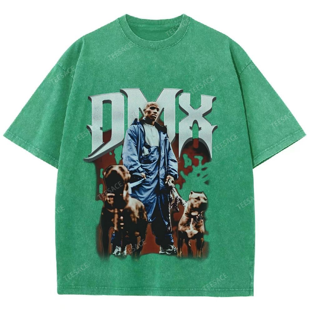 Unisex-Adult Ultra Cotton Washed T-Shirt Graphic  DMX TEE