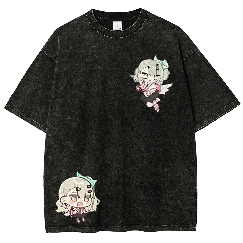 SUNNA Zenless Zone Zero Printed Unisex Washed T-Shirt