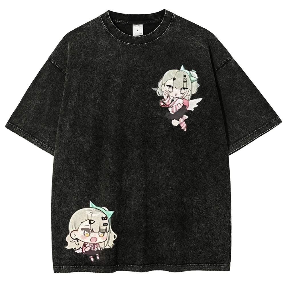 SUNNA Zenless Zone Zero Printed Unisex Washed T-Shirt