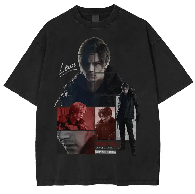 Resident Evil Printed Oversized Unisex Cotton T-shirt