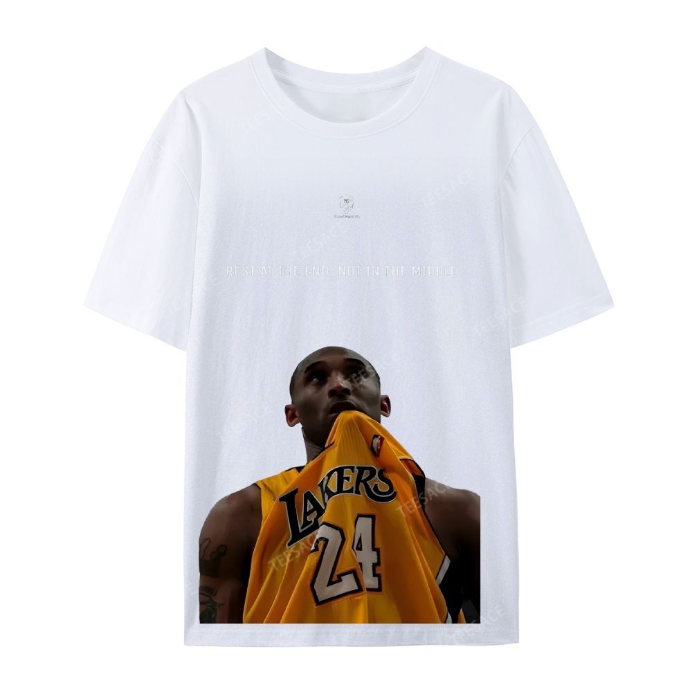 KOBE Vintage Tee Unisex-Adult Oversized Washed Cotton T-Shirt 