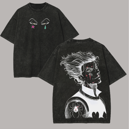 Hunter × Hunter Hisoka Printed Unisex Washed T-Shirt