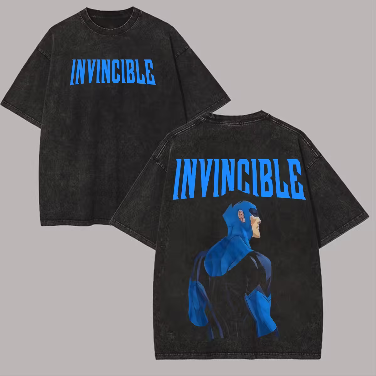 Invincible Vintage Unisex Washed T-Shirt