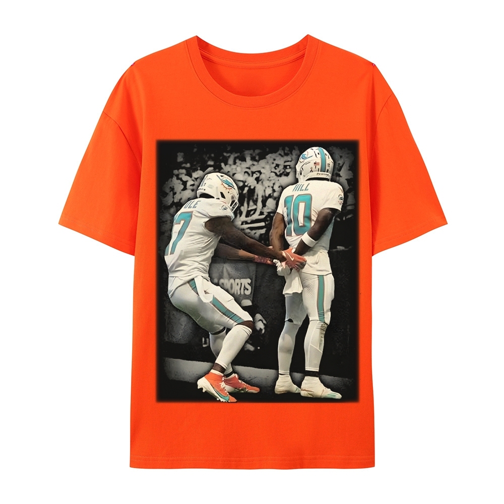 Vintage Style Unisex-Adult Cotton TYREEK HILL TEE 2.0
