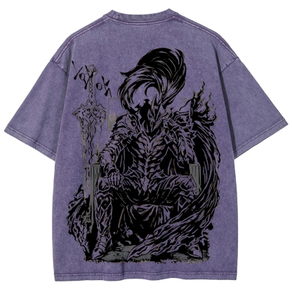 Solo Leveling Igris Printed Unisex Washed T-Shirt