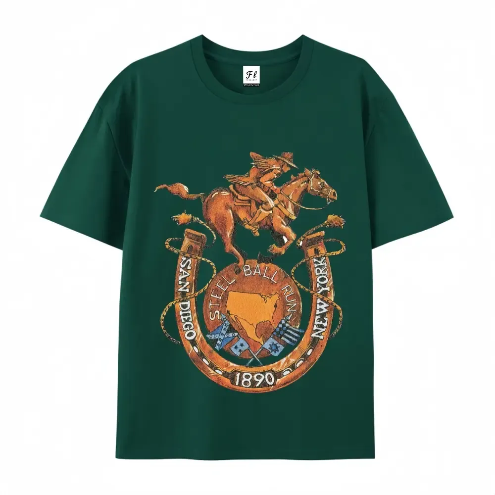 JoJo's Bizarre Adventure  Printed Unisex Cotton T-Shirt