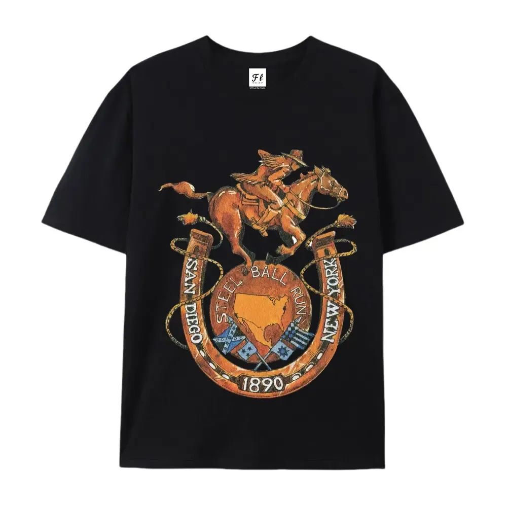 JoJo's Bizarre Adventure  Printed Unisex Cotton T-Shirt