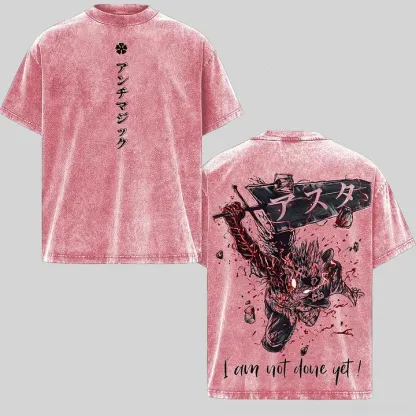 Asta Vintage Graphic T-Shirt | Black Clover