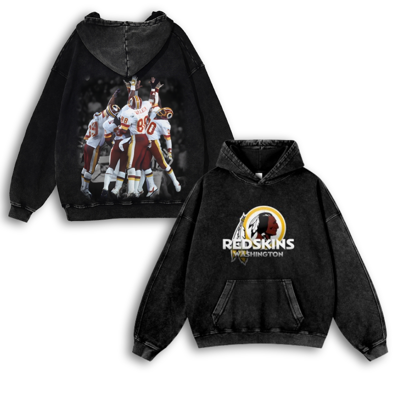 Casual Washed Hoodie|REDSKINS