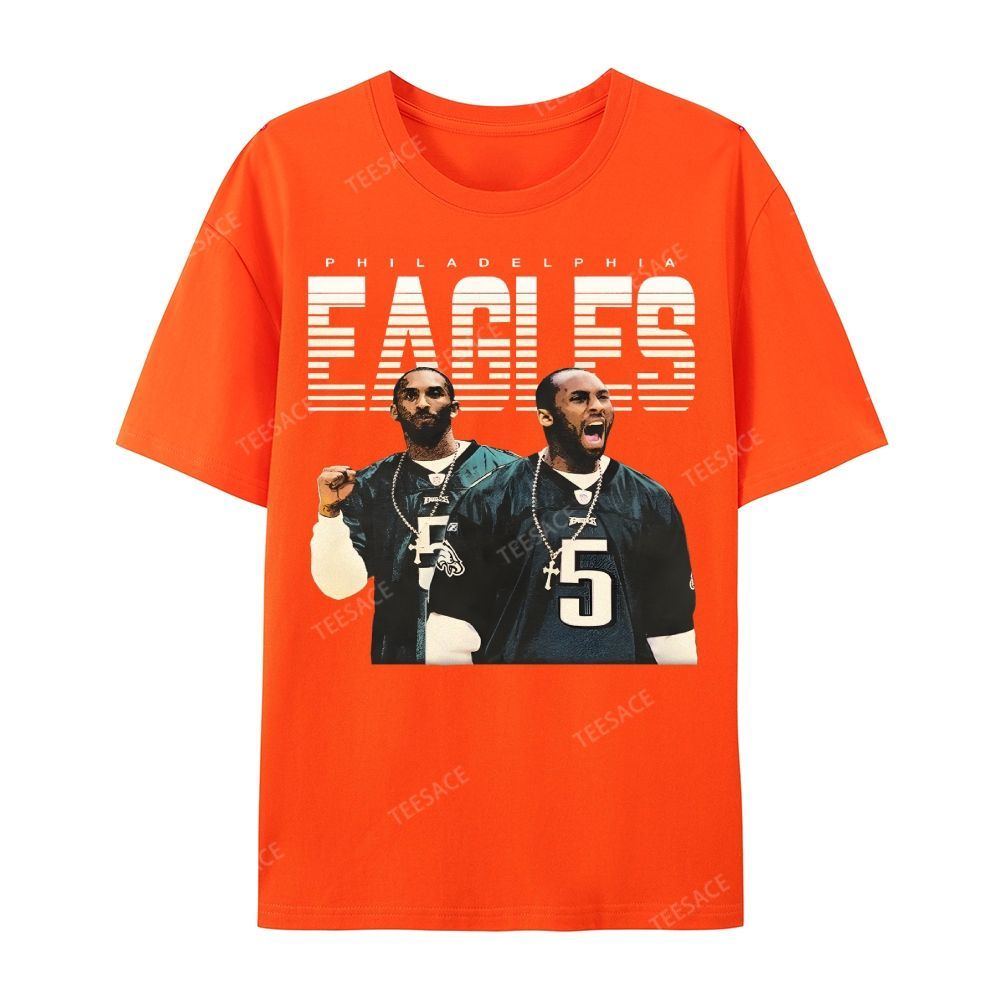 VINTAGE Unisex-Adult TEE | EAGLES KOBE Classic Washed Denim
