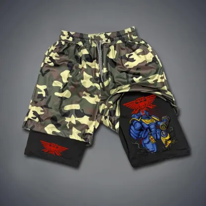 Warhammer 40,000 Print Men's Fitness Shorts
